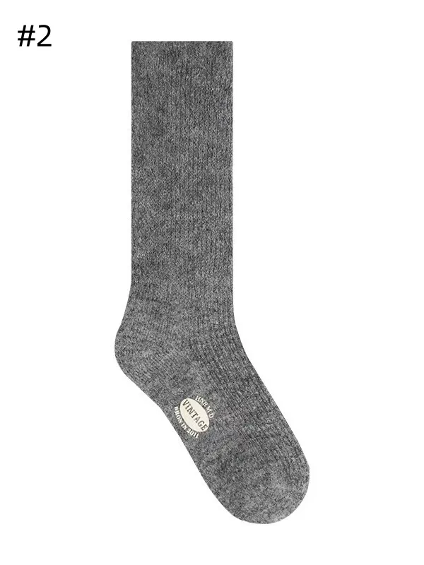 6 Options Print Design Calf Socks