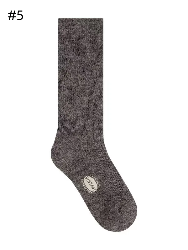 6 Options Print Design Calf Socks