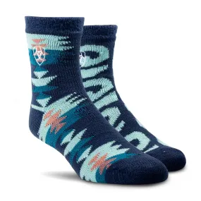 Ariat Cozy Aloe House Socks, 2 Pair Pack