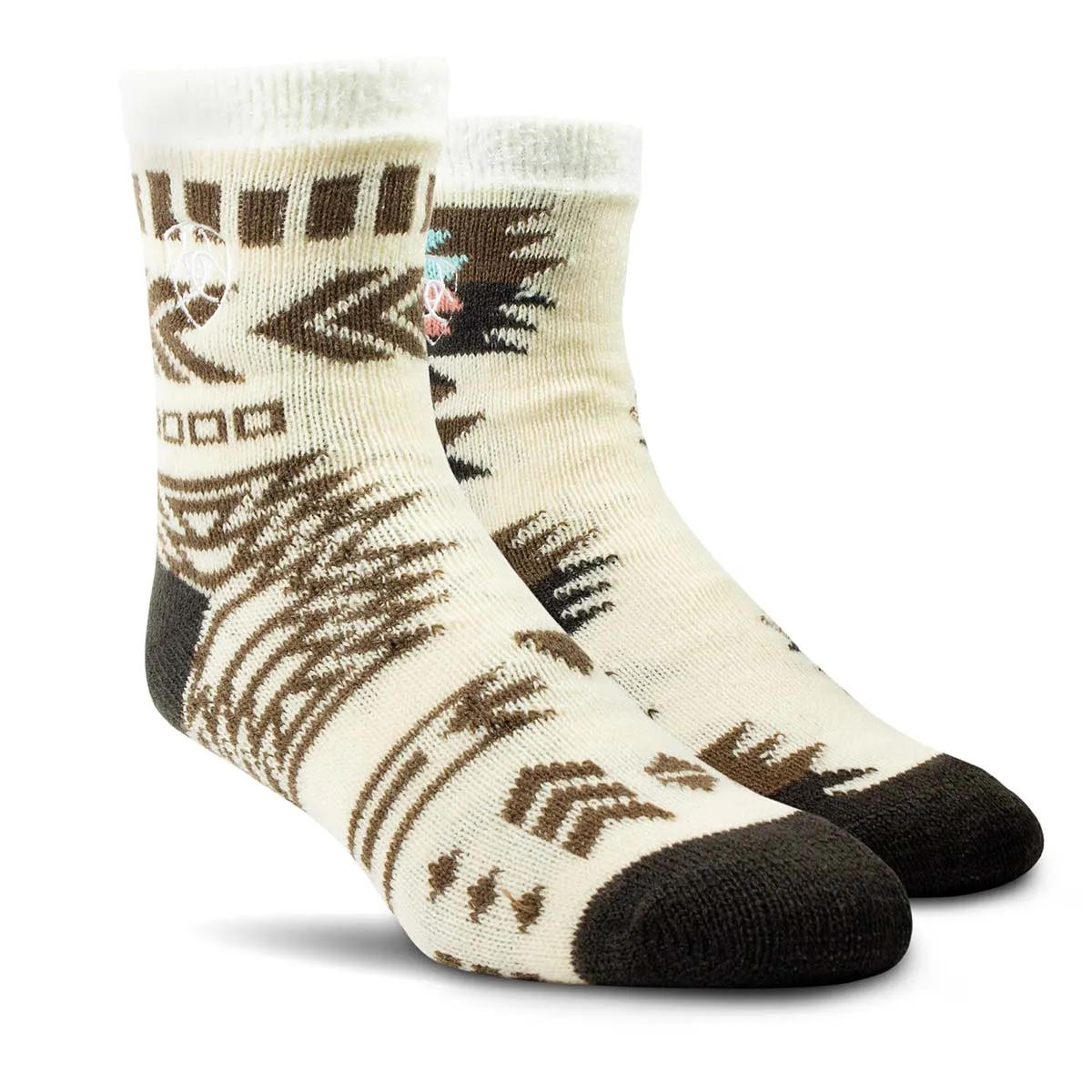 Ariat Cozy Aloe House Socks, 2 Pair Pack
