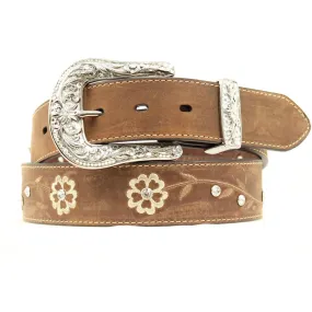Ariat Women's Scrolling Flowers Belt