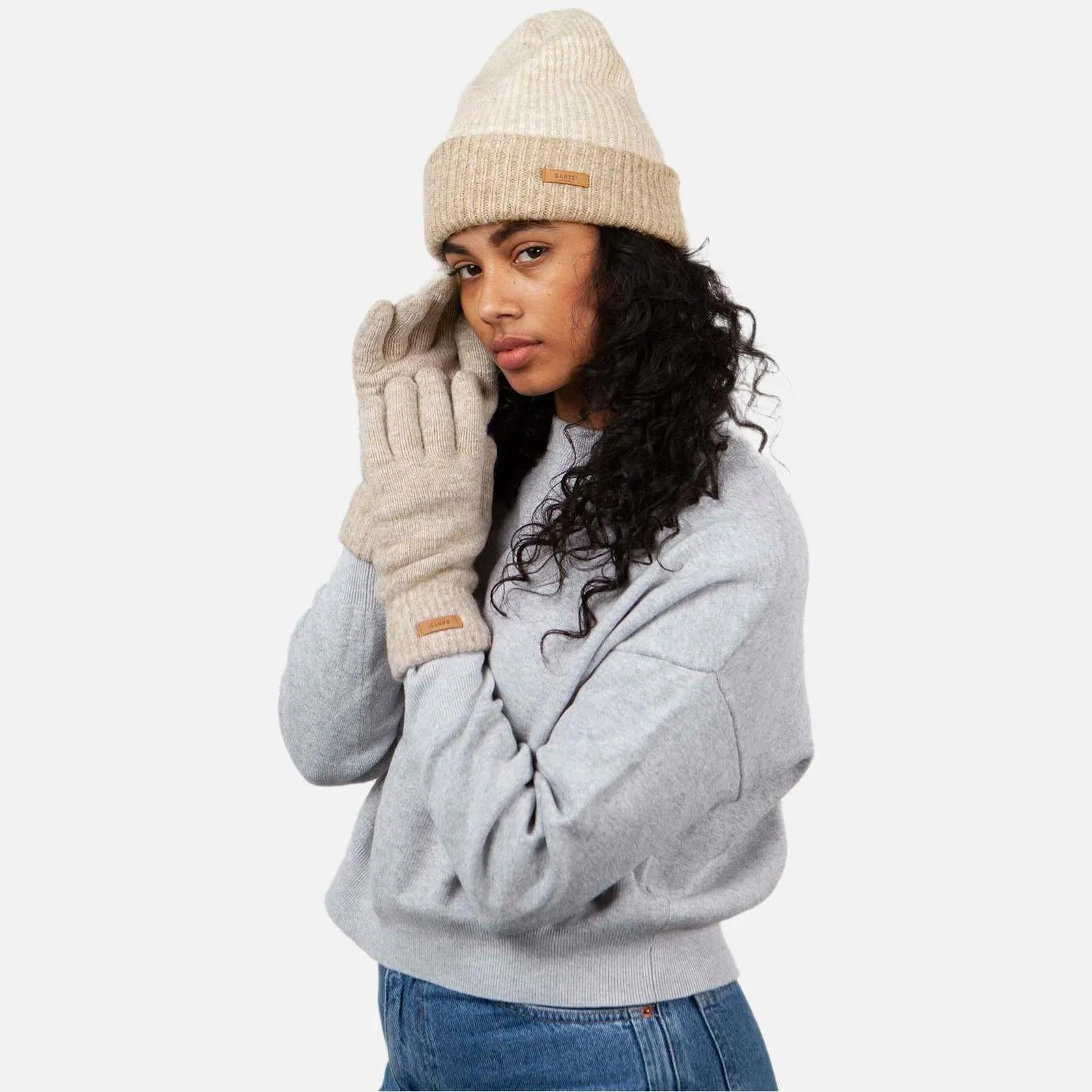 Barts Womens Witzia Comfy Knitted Fleece Lined Gloves