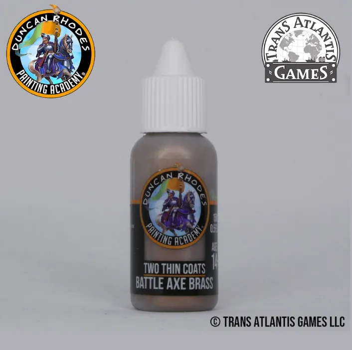 Battle Axe Brass - Two Thin Coats