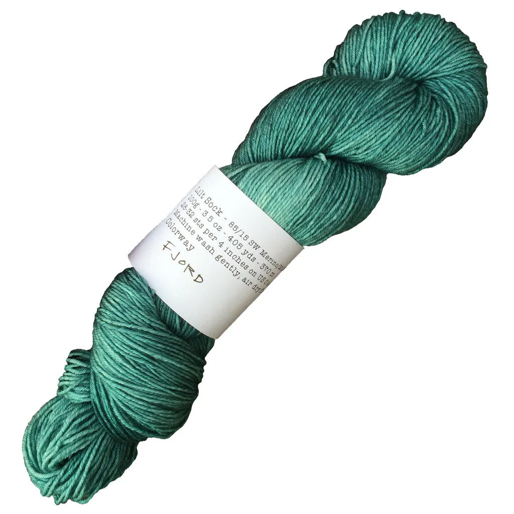 Black Trillium Fibres Lilt Sock