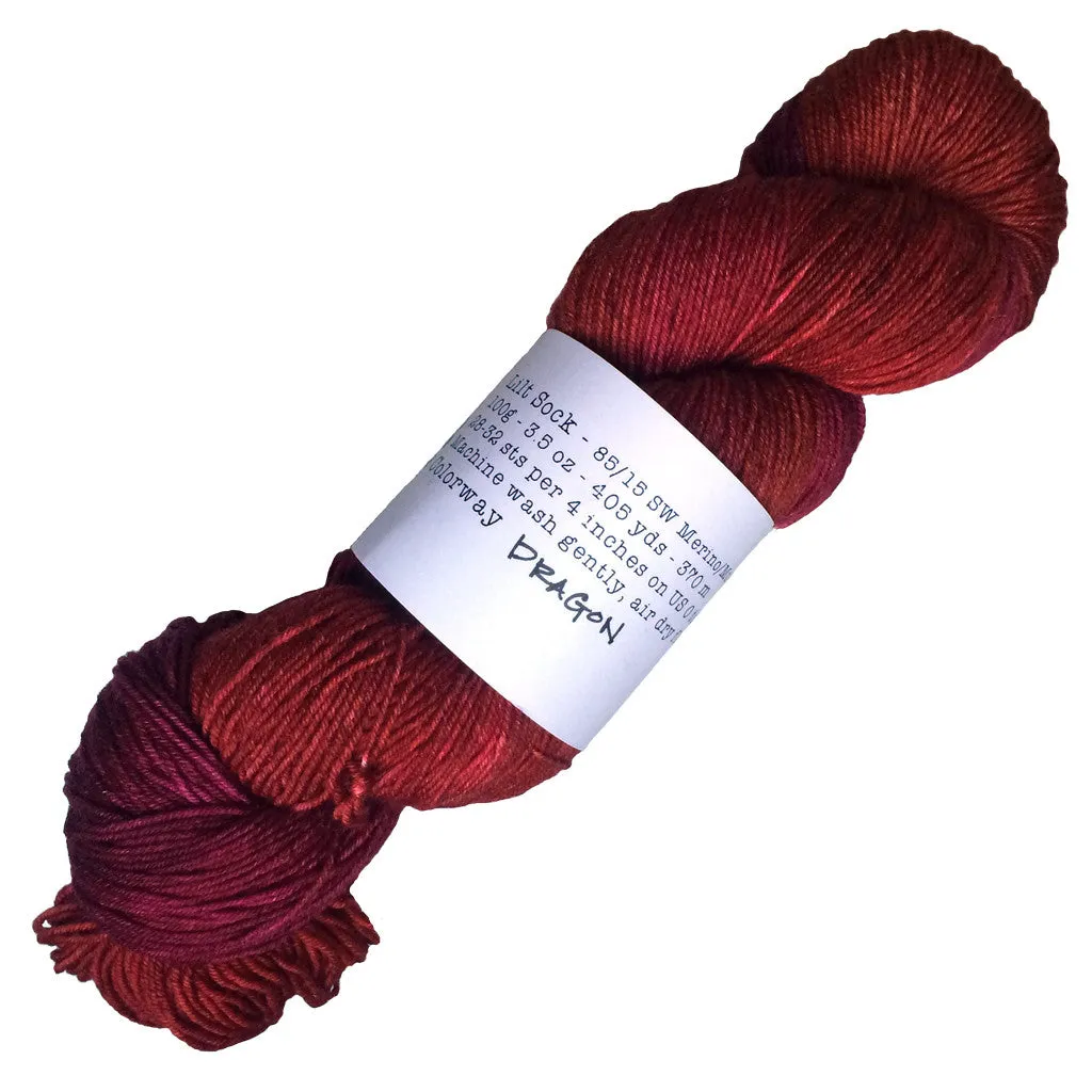 Black Trillium Fibres Lilt Sock