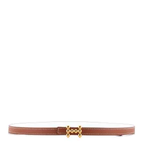 Bubble Reversible Belt Leather Thin 80