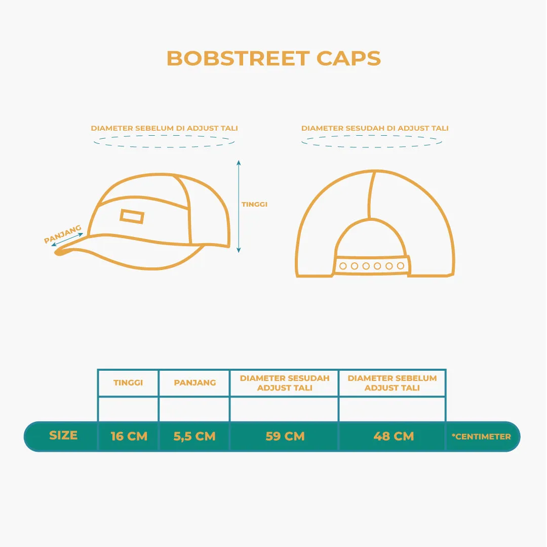 CAPS AND HATS - BOB STREET GREY