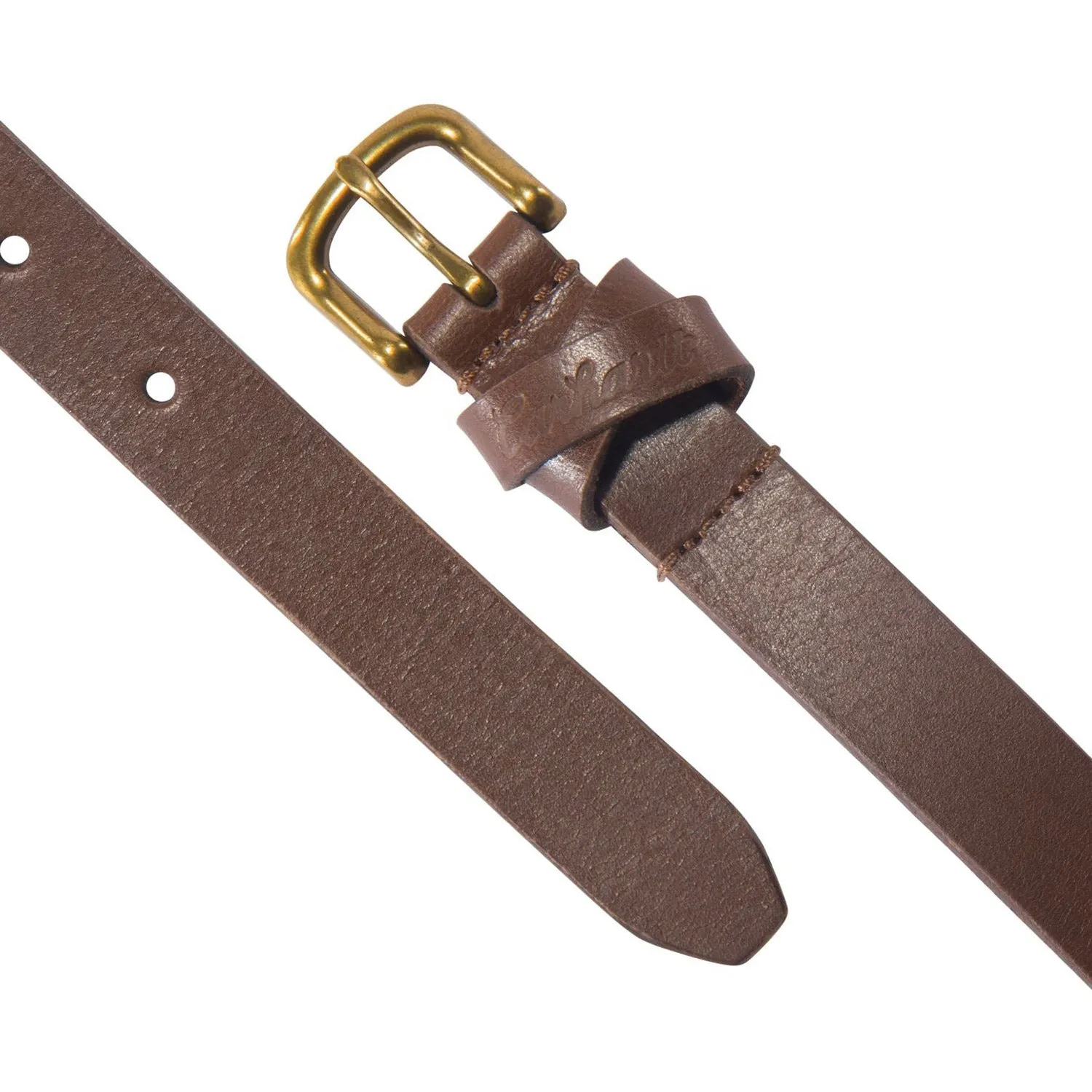 Carhartt Women's Bridle Leather Thin Belt