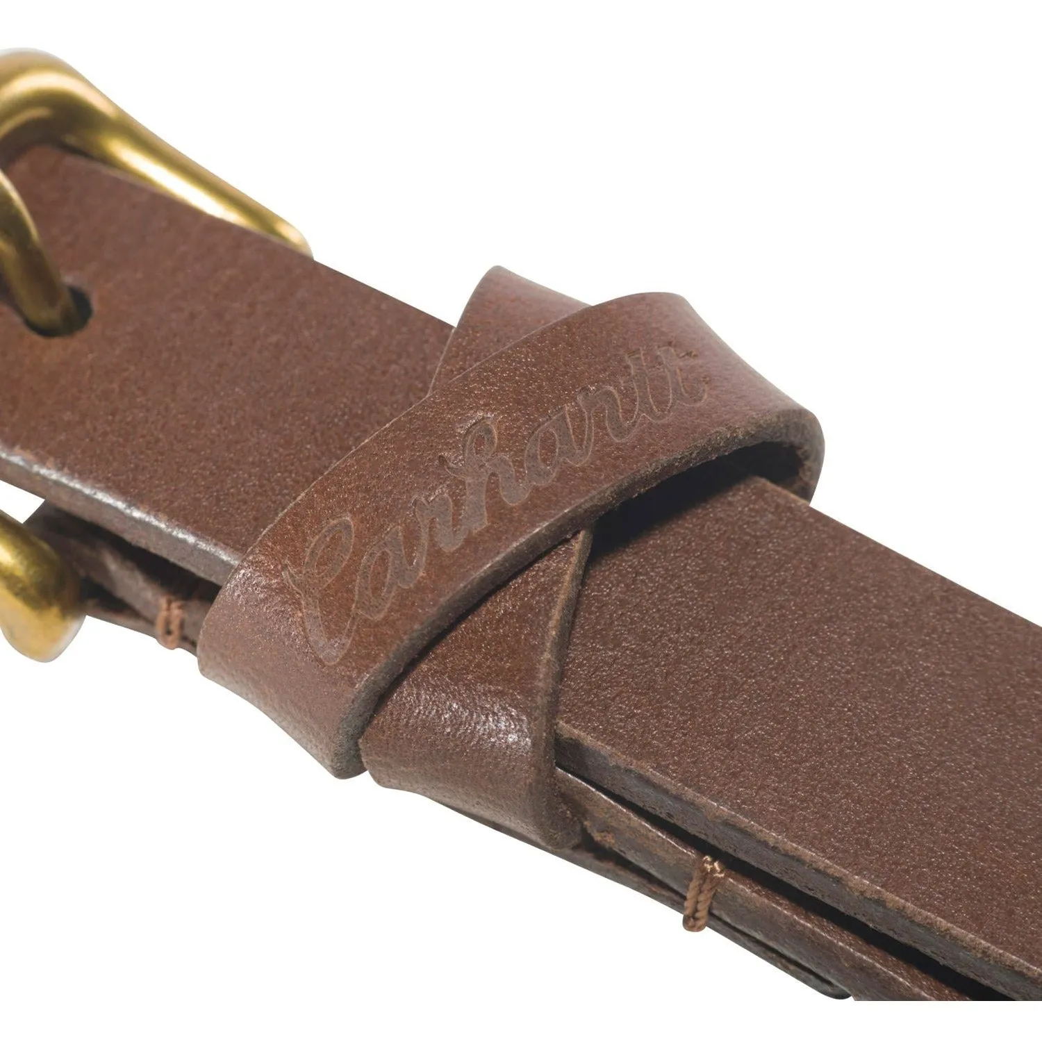 Carhartt Women's Bridle Leather Thin Belt