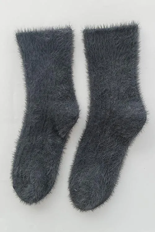Cozy Mohair Socks