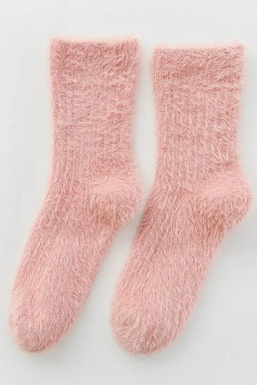 Cozy Mohair Socks