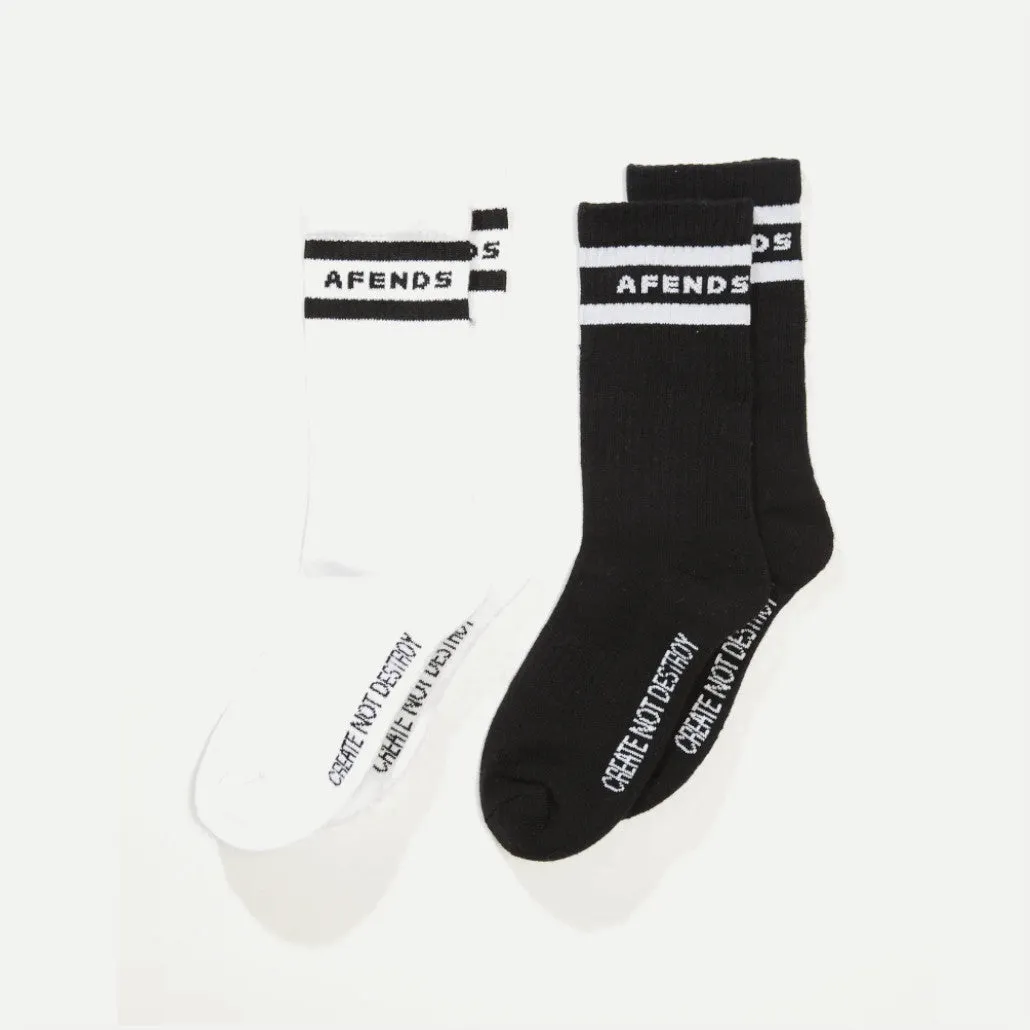 CREATE NOT DESTORY 2 PACK SOCKS