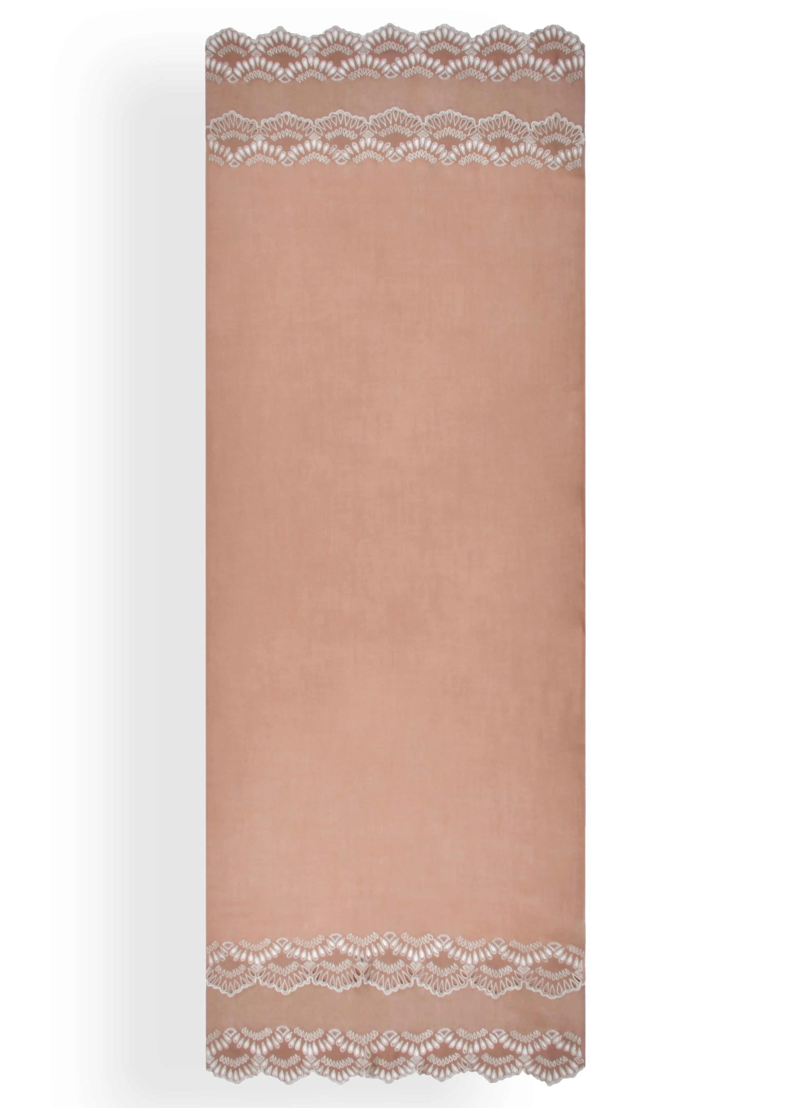 Double Scalloped Border in Merino