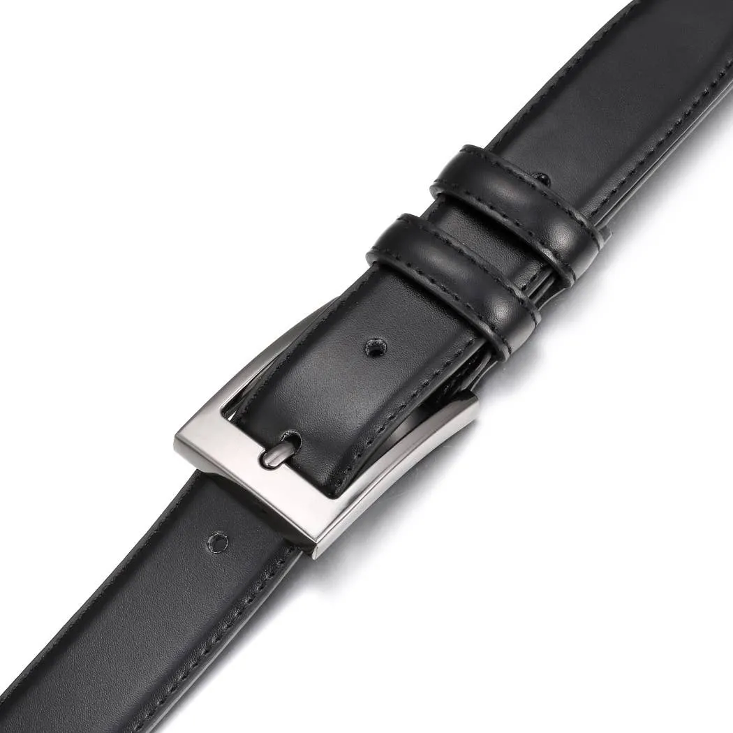 Dual Loop Leather Belt