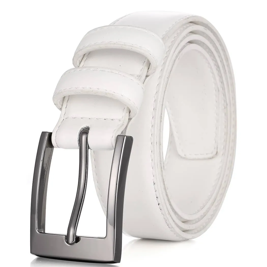 Dual Loop Leather Belt