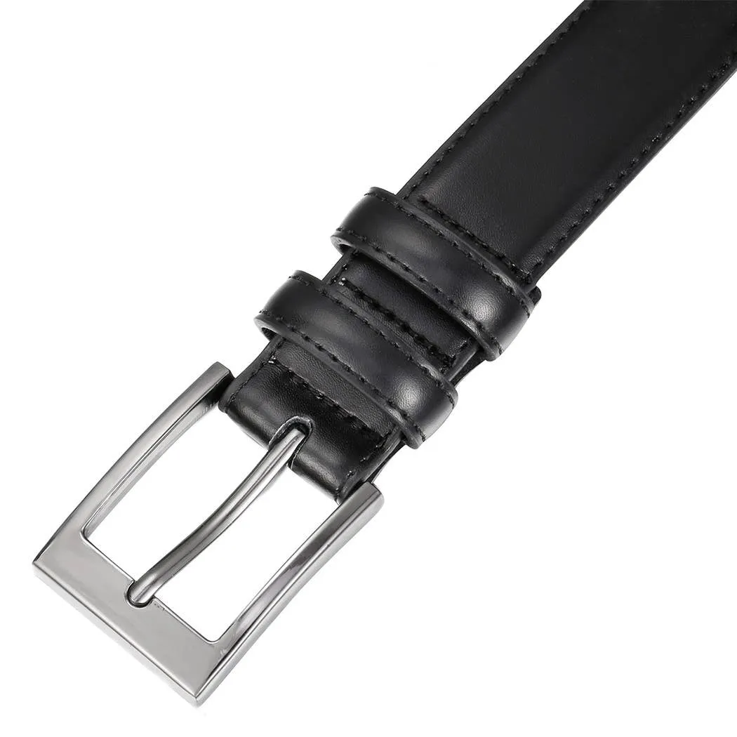 Dual Loop Leather Belt