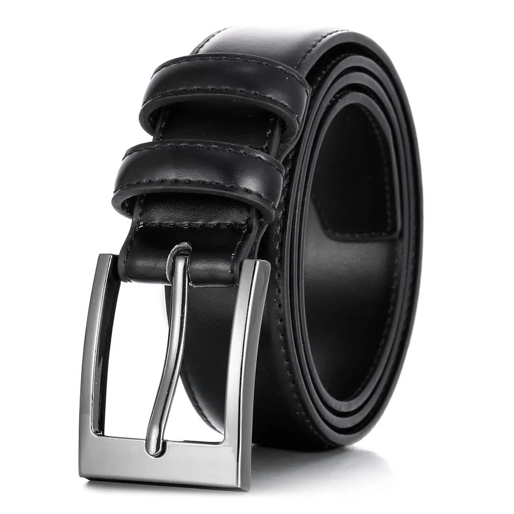 Dual Loop Leather Belt