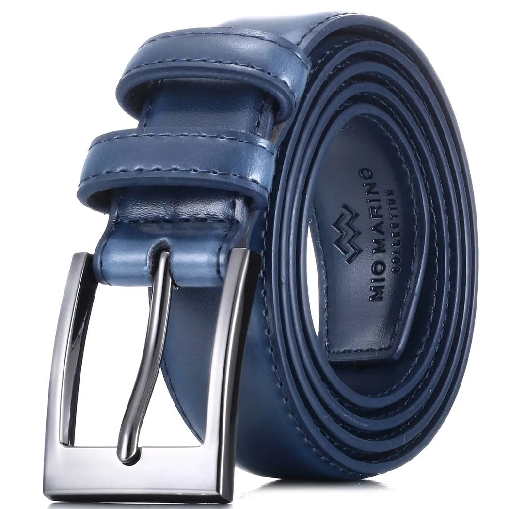 Dual Loop Leather Belt