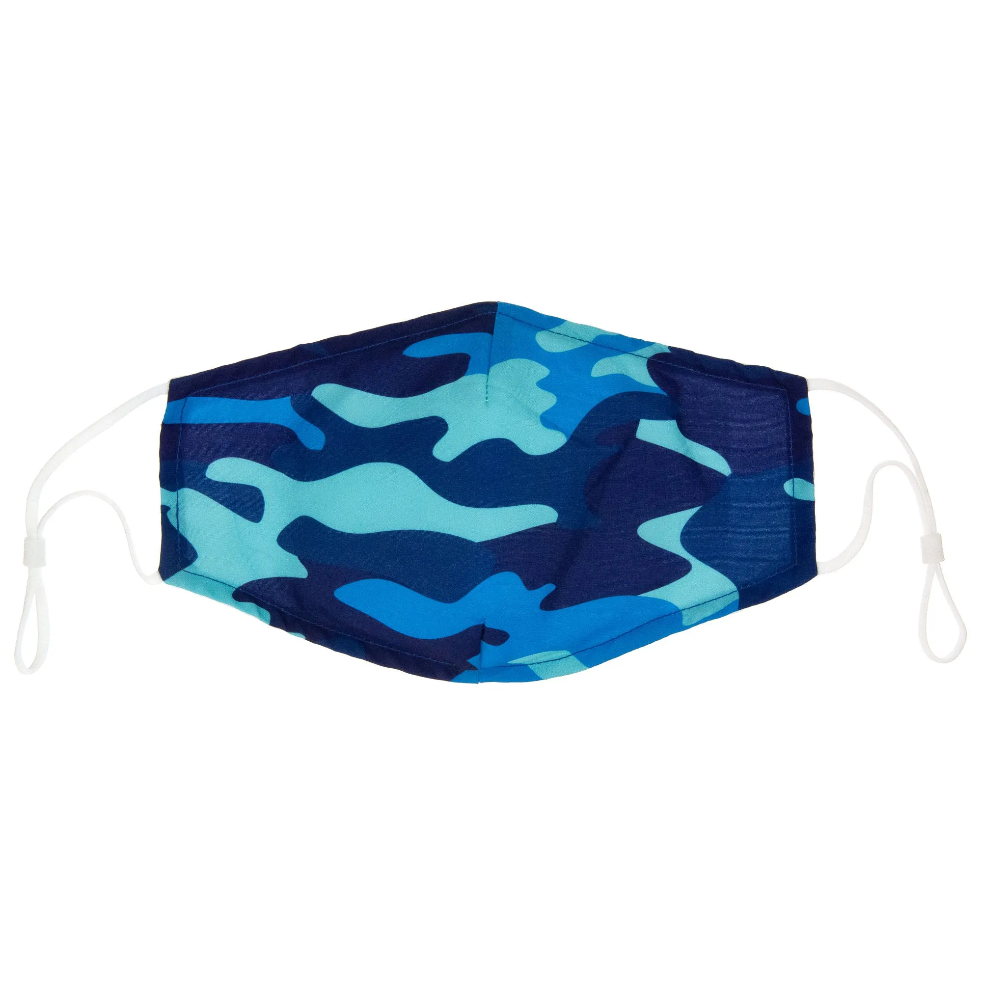 Expressions 3-Layer Protective Face Mask – Men’s CAMO Patterned Adjustable Face Covering - Item #ANW18153
