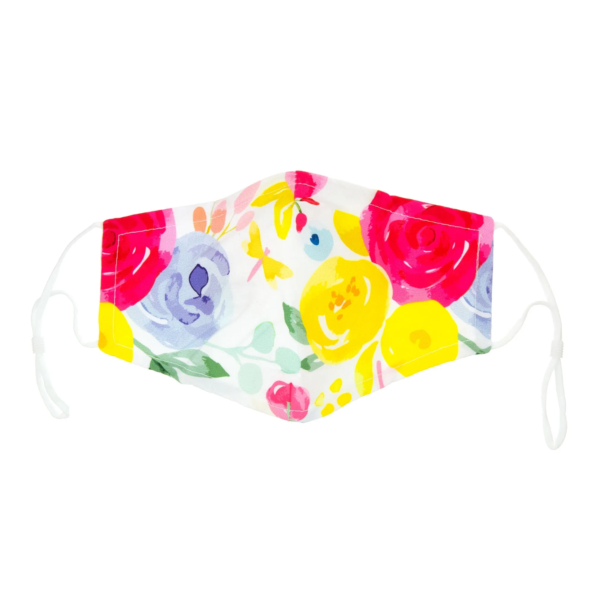 Expressions 3-Layer Protective Face Mask – Protective Face Mask – Women’s Patterned Adjustable Face Covering - Item #ANW18157