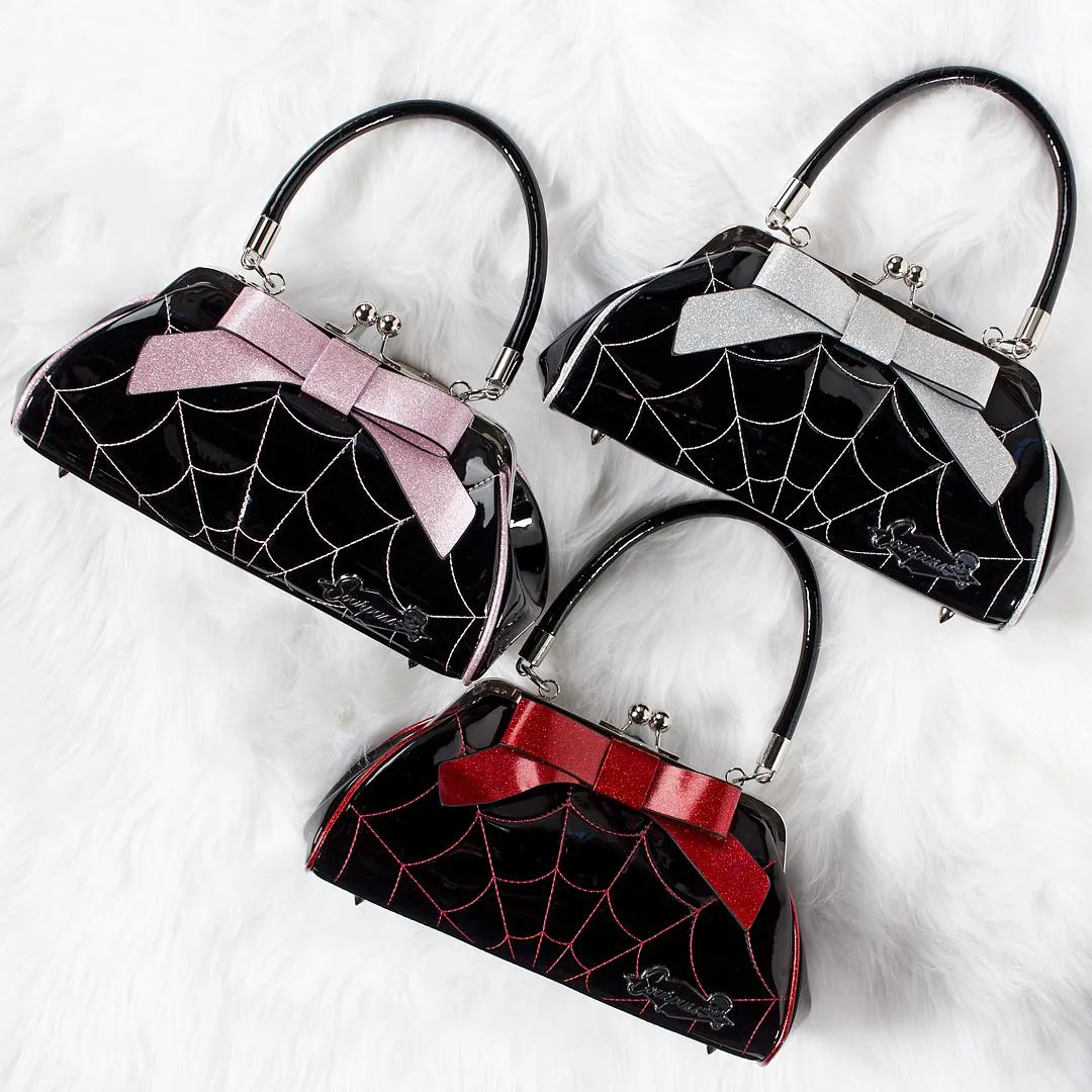 Floozy Web Purse Black/Pink