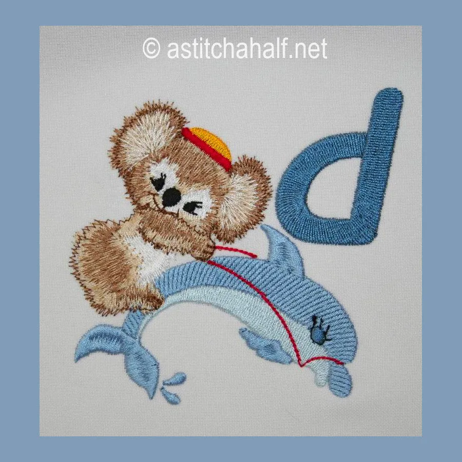 Fuzzy Letter Dd