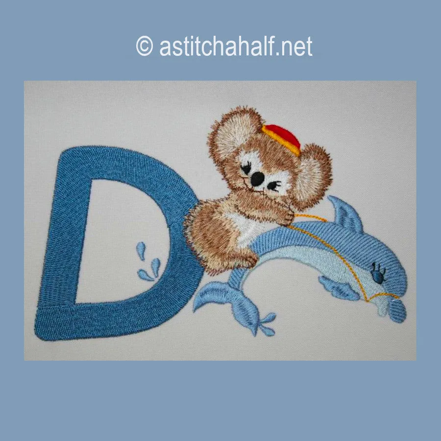 Fuzzy Letter Dd