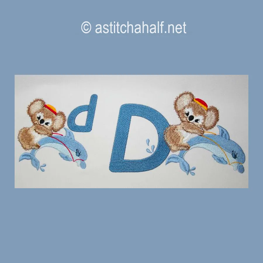 Fuzzy Letter Dd