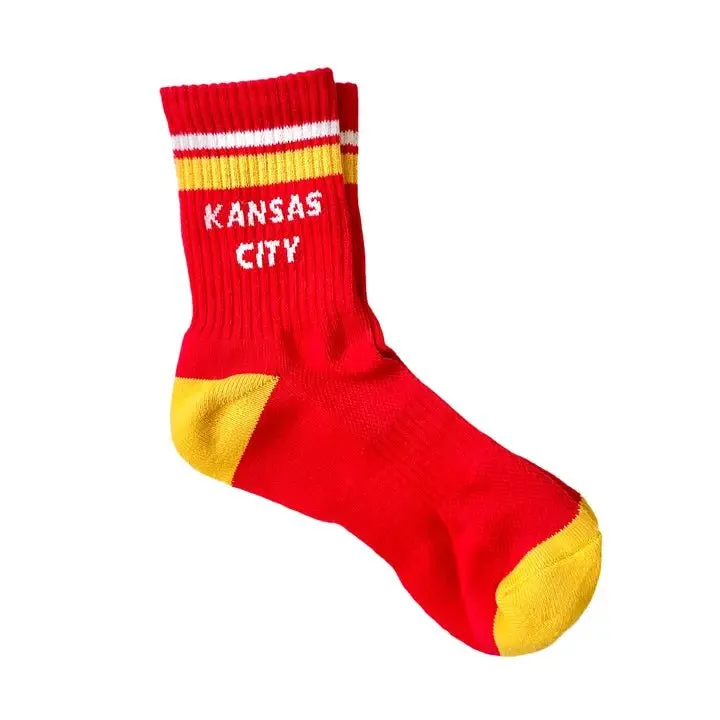 Kansas City Crew Socks - Red