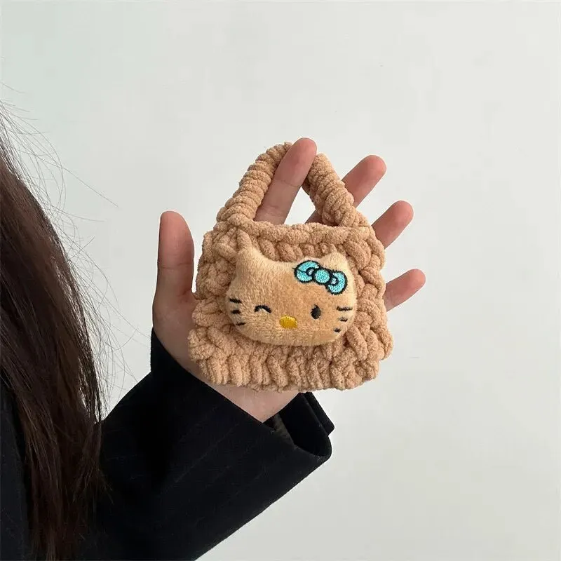 Kawaii Hello Kitty Plush AirPods Case