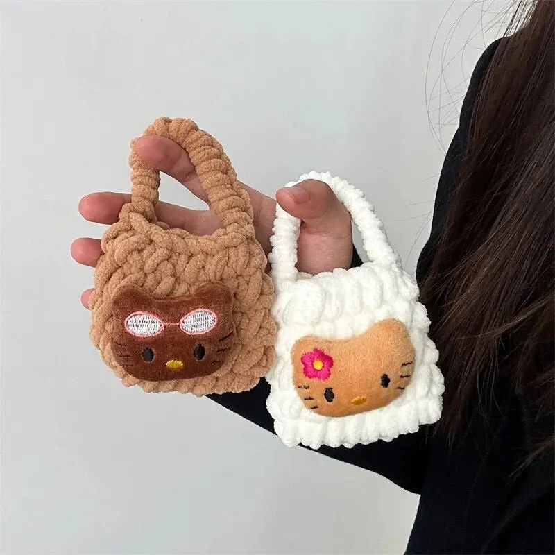 Kawaii Hello Kitty Plush AirPods Case