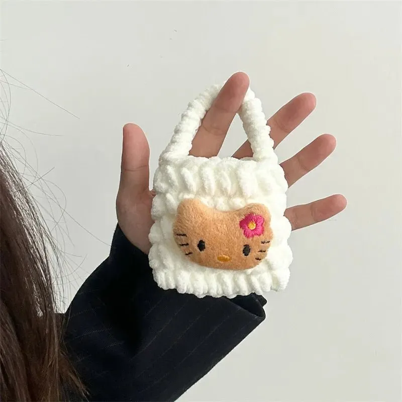 Kawaii Hello Kitty Plush AirPods Case