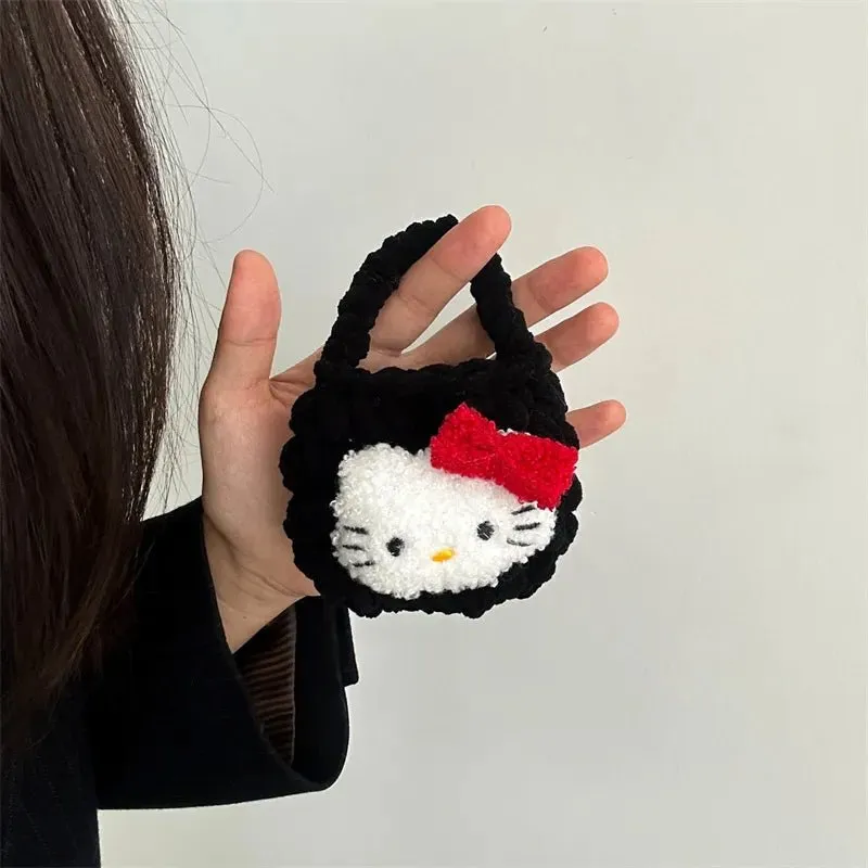 Kawaii Hello Kitty Plush AirPods Case
