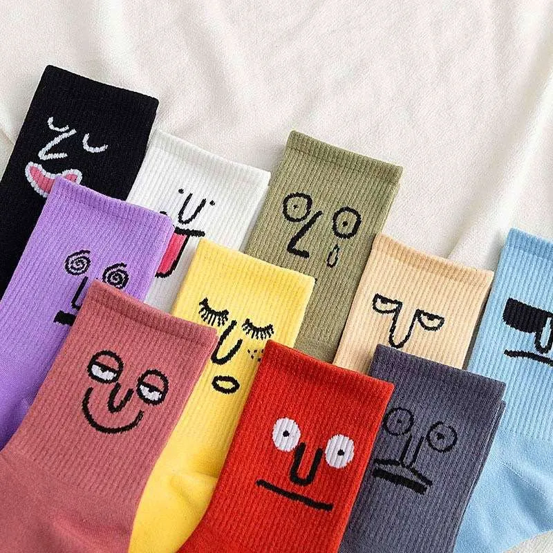 Kawaii Moody Socks Collection