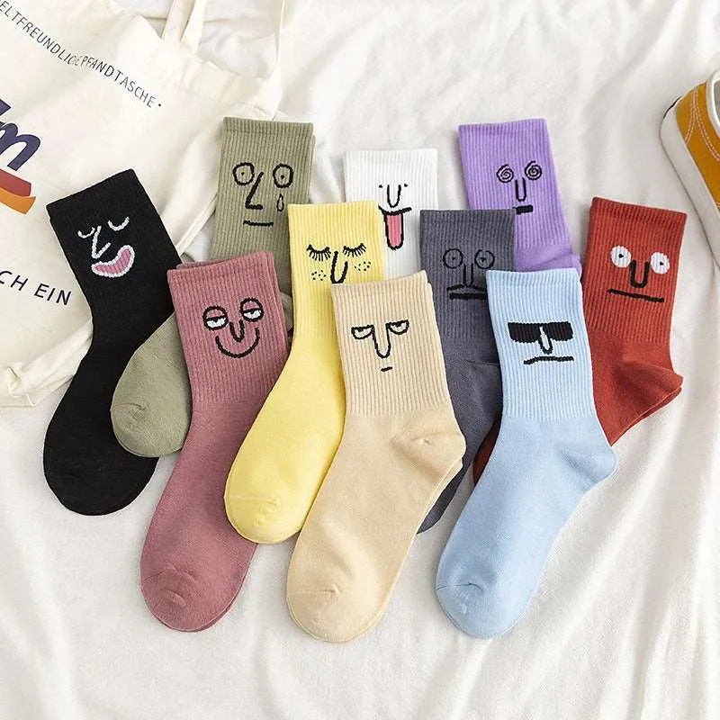 Kawaii Moody Socks Collection