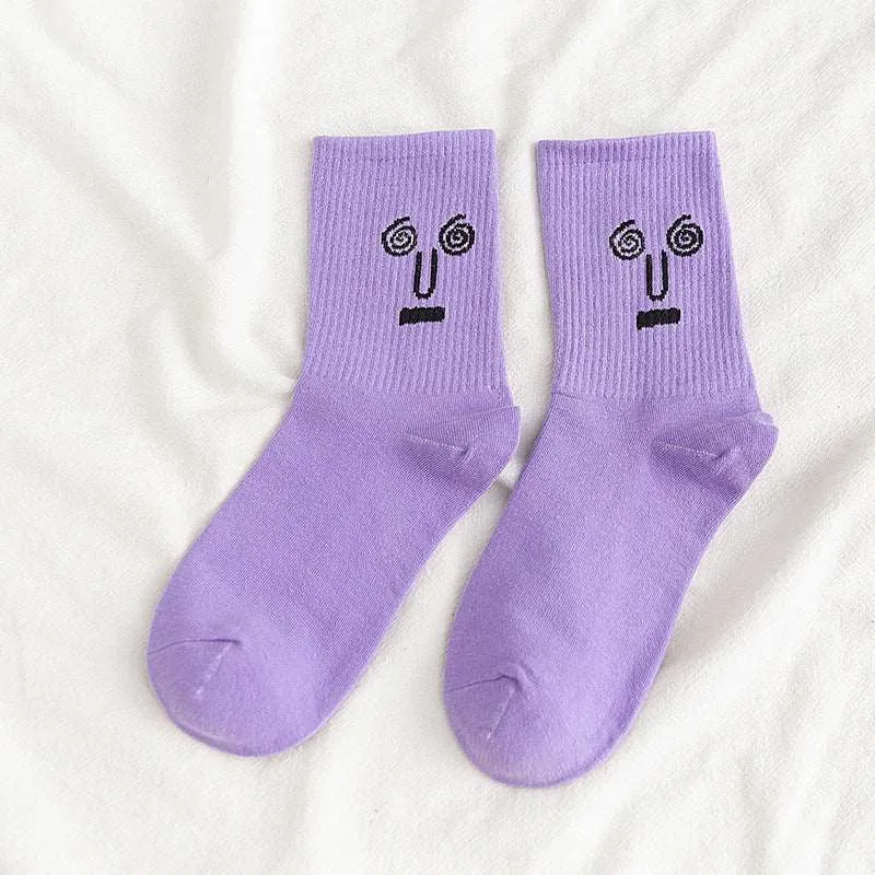 Kawaii Moody Socks Collection