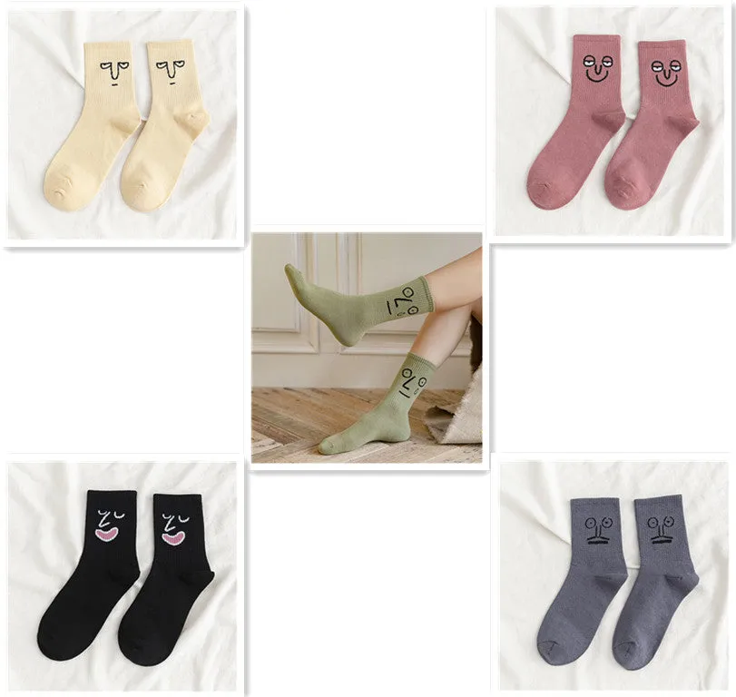 Kawaii Moody Socks Collection