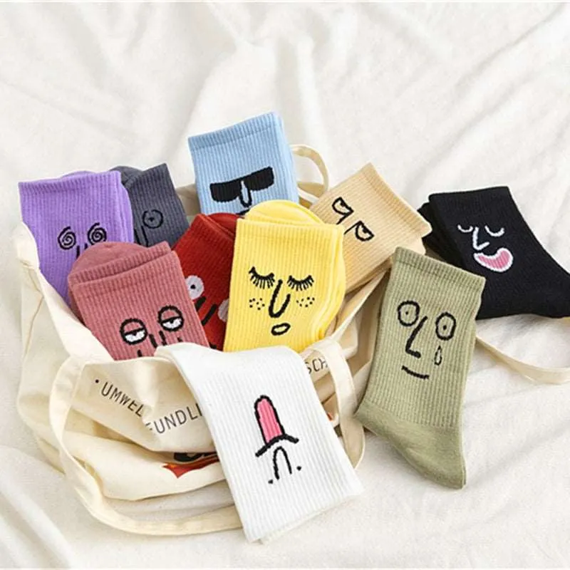 Kawaii Moody Socks Collection
