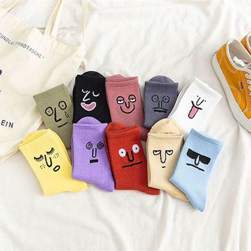 Kawaii Moody Socks Collection