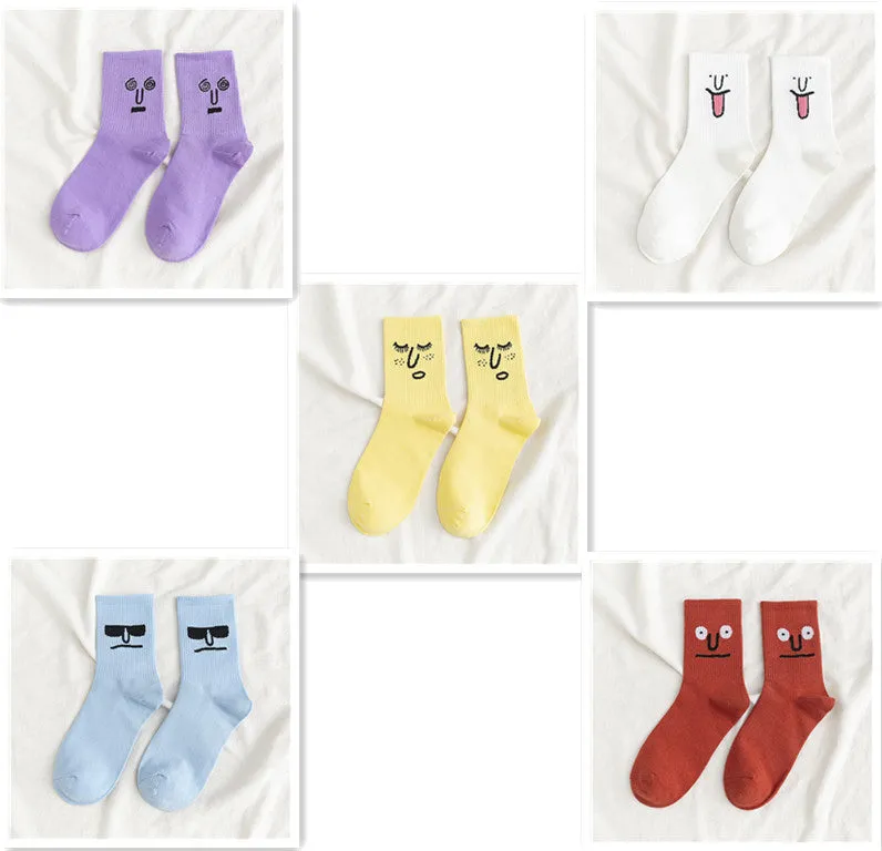 Kawaii Moody Socks Collection