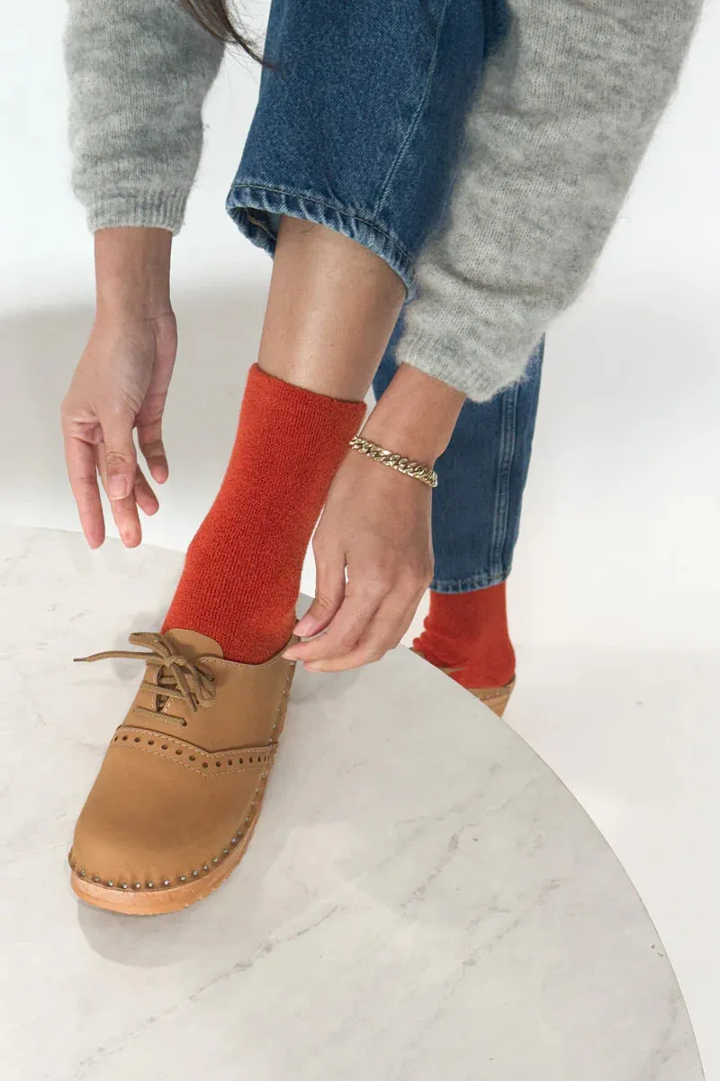 Le Bon Shoppe | Cloud Socks | Burnt Orange