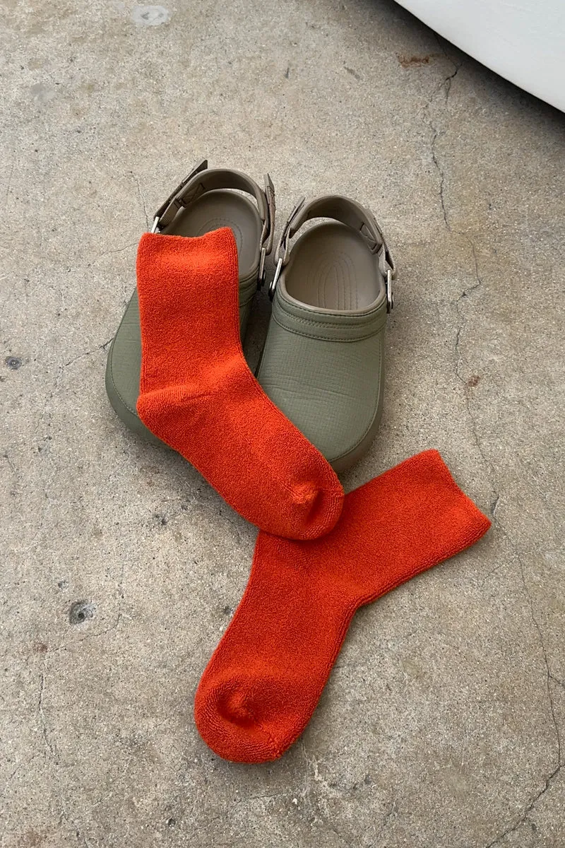 Le Bon Shoppe | Cloud Socks | Burnt Orange