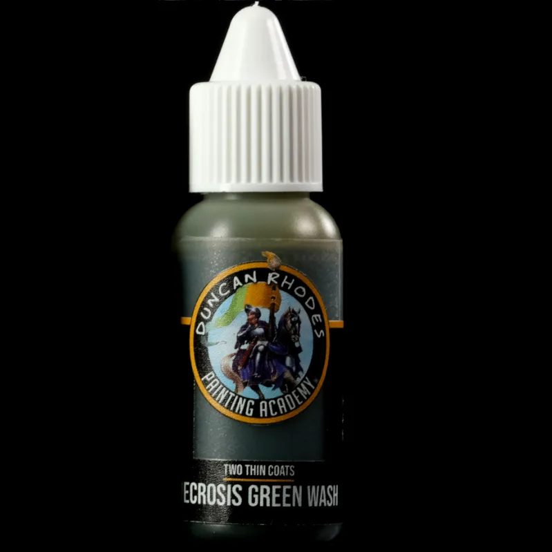 Necrosis Green Wash - Two Thin Coats
