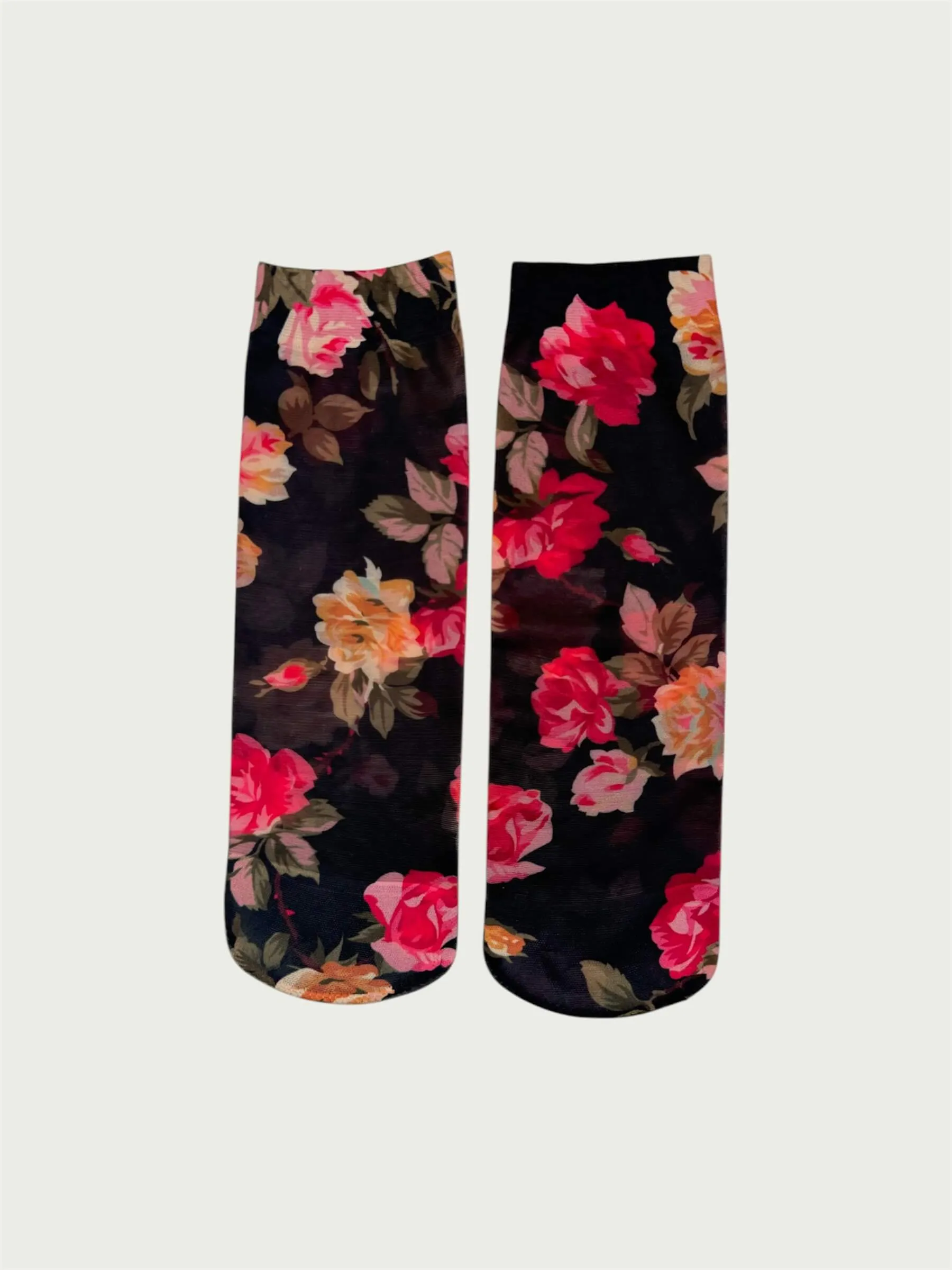 Printed Dress Sock, Floral