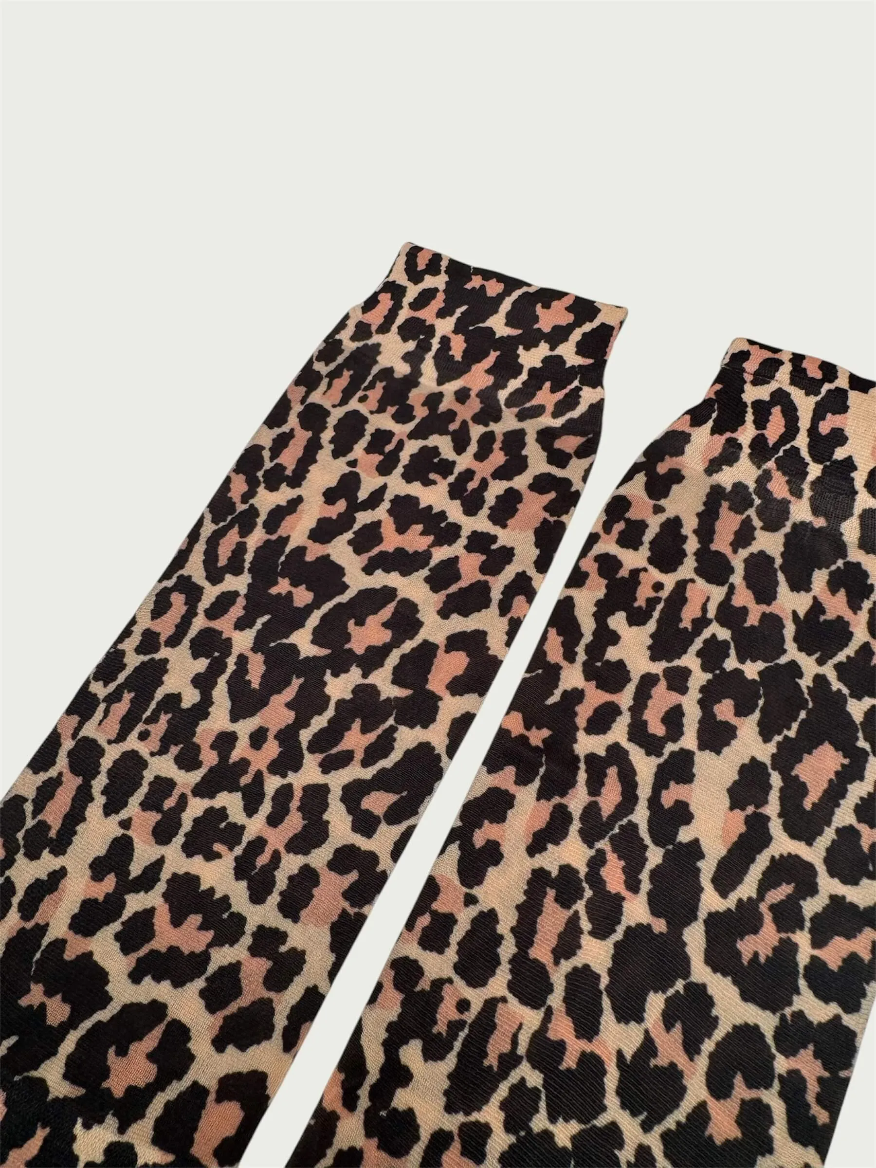 Printed Dress Sock, Leopard