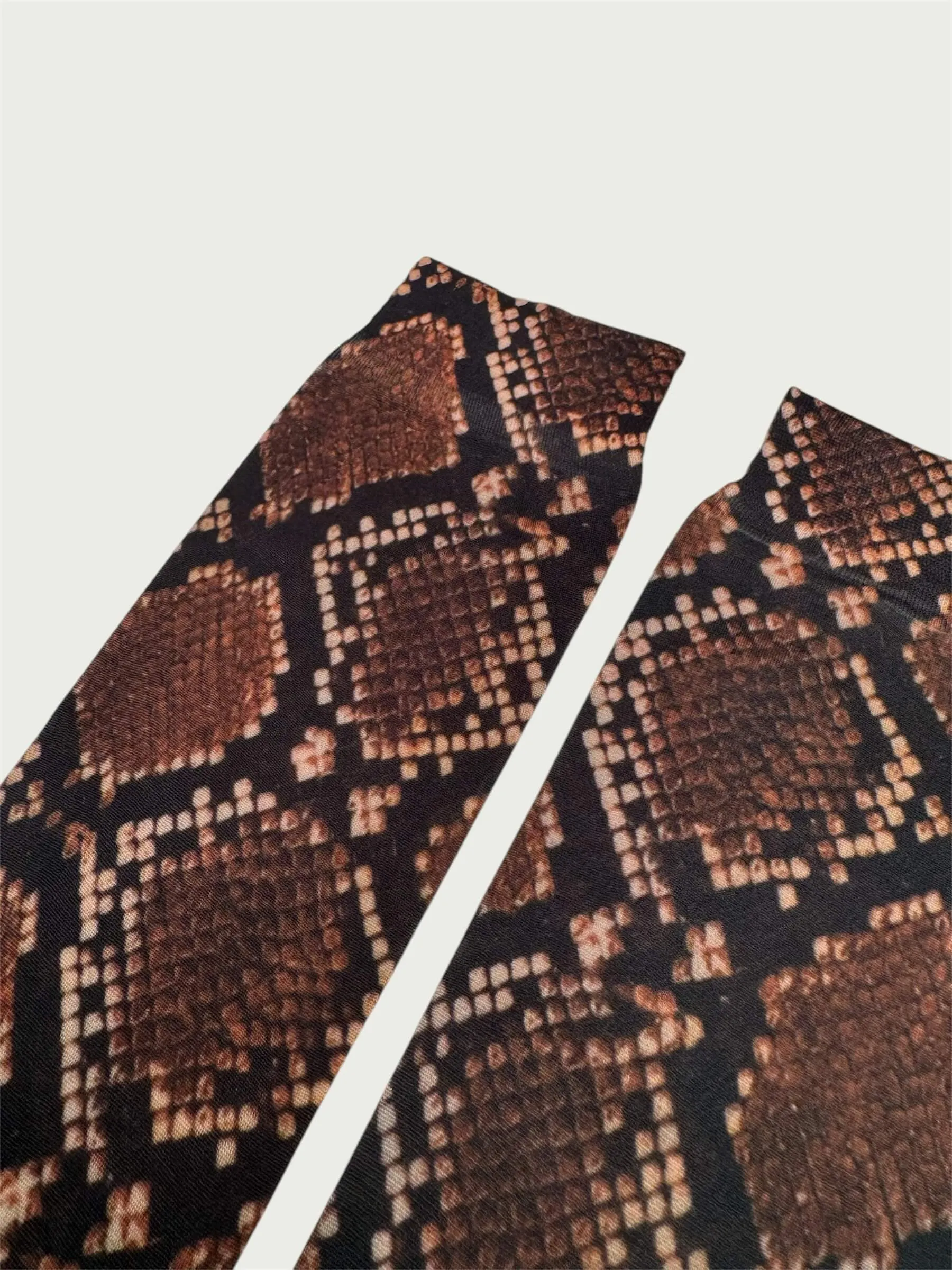 Printed Dress Sock, Python