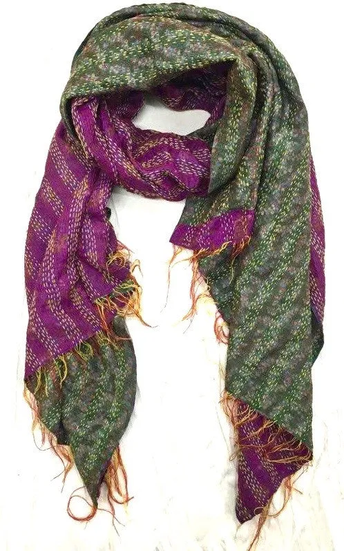 Silk Shawl colourful  Sarong