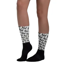 TDK monogram socks