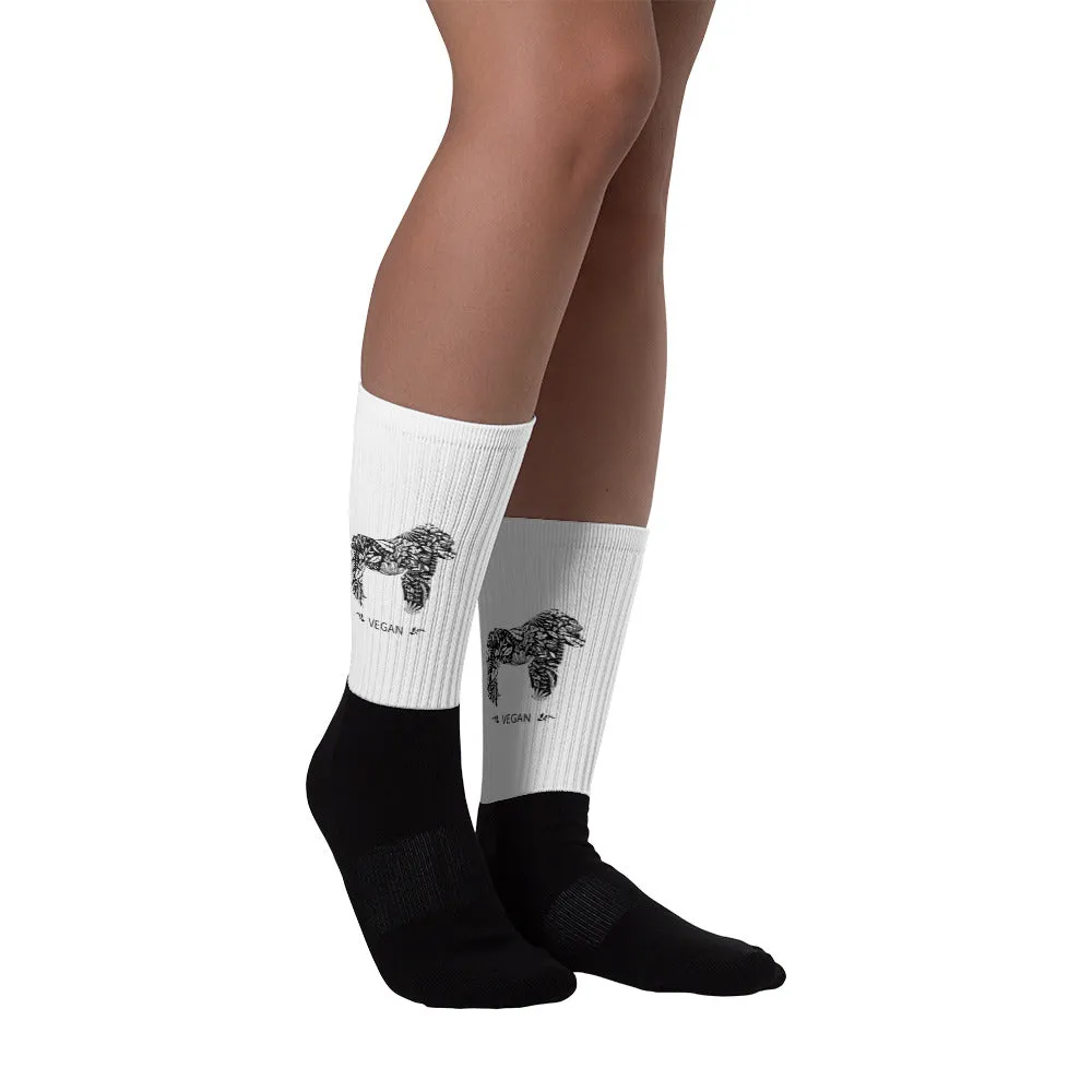 Vegan Gorilla Socks